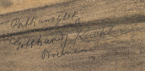 Gotthardt Kuehl Rathausplatz Bremen Pastel (9736783036723)