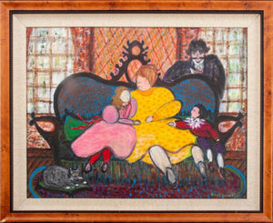 Kayo Lennar "Mes Cheris" Oil on Canvas (9743390998835)