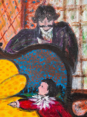 Kayo Lennar "Mes Cheris" Oil on Canvas (9743390998835)
