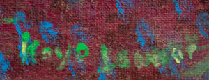 Kayo Lennar "Mes Cheris" Oil on Canvas (9743390998835)
