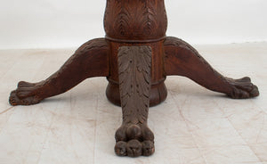 American Renaissance Revival Oak Table Base (8920567349555)