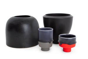 Branan Mercer, Etc. Pottery Vases and Tea Bowls, 4 (9751695327539)