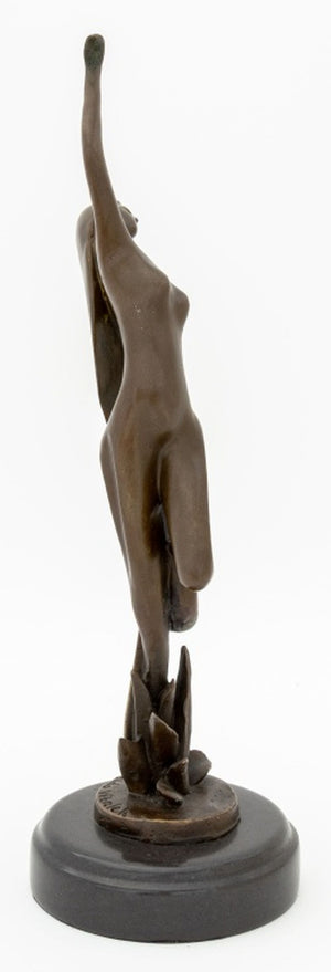 Aldo Vitaleh Standing Nude Woman Bronze (9842460393779)
