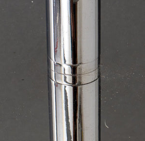 Modernist Chromed Lamps, Pair (8958816387379)