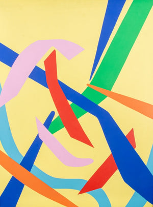 Terryl Best "Ribbons VIII" Oil on Canvas (8815386722611)