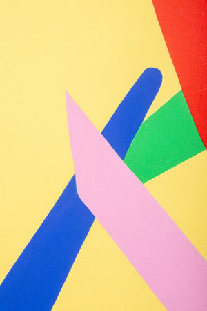 Terryl Best "Ribbons VIII" Oil on Canvas (8815386722611)