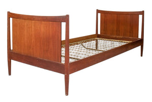 Danish Mid-Century Modern Teak Single Bed (8905410707763)