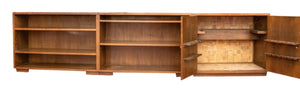 Mid-Century Tiled Walnut Cabinets, 3 (9345690992947)