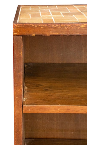 Mid-Century Tiled Walnut Cabinets, 3 (9345690992947)