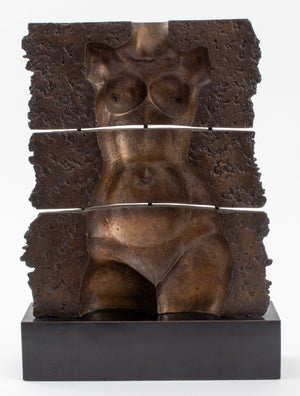 Subirachs Nude Torso Bronze Sculpture, 1982 (9736762884403)