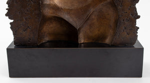 Subirachs Nude Torso Bronze Sculpture, 1982 (9736762884403)