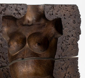 Subirachs Nude Torso Bronze Sculpture, 1982 (9736762884403)