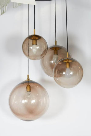 RAAK Modern 4-Light Globe Hanging Pendant Lamp (8971966415155)