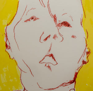 Maria Lassnig "Double Self Portrait" Screenprint (8891128840499)