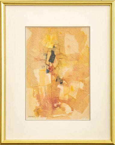 Robert Roehrenbeck Untitled Mixed Media, 1964