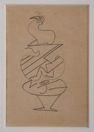 Eva Bouzard-Hui Abstract Figural Compositions, 7 (9680095772979)