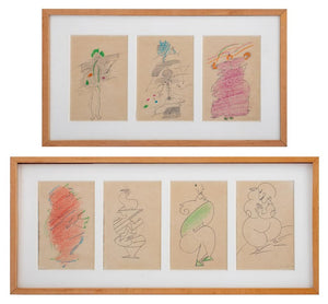 Eva Bouzard-Hui Abstract Figural Compositions, 7 (9680095772979)