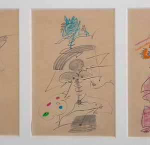 Eva Bouzard-Hui Abstract Figural Compositions, 7 (9680095772979)