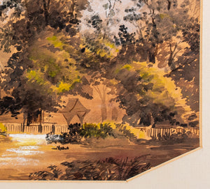 After Samuel Read "A Country Church", Watercolor (8939009933619)