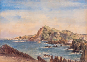 Ilfracombe, Lantern Hill, Hillsborough Watercolor (8941546832179)