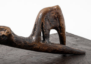 Henry Moore "Reclining Figure: Stiff Leg" Bronze (9620294369587)