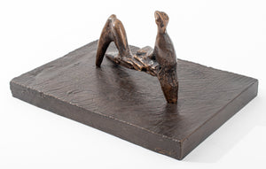 Henry Moore "Reclining Figure: Stiff Leg" Bronze (9620294369587)