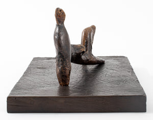 Henry Moore "Reclining Figure: Stiff Leg" Bronze (9620294369587)