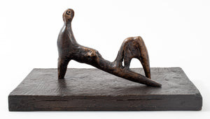 Henry Moore "Reclining Figure: Stiff Leg" Bronze (9620294369587)