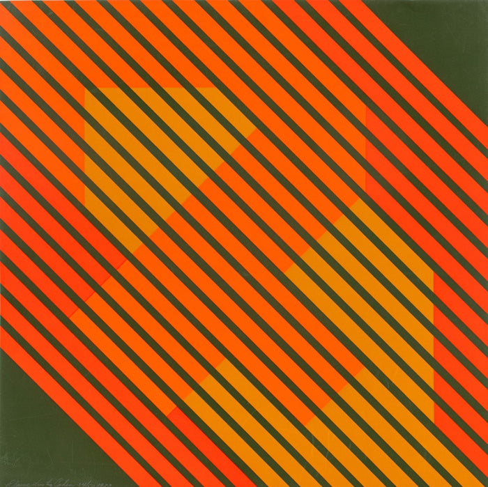 Elaine Cohen Line Composition Screenprint