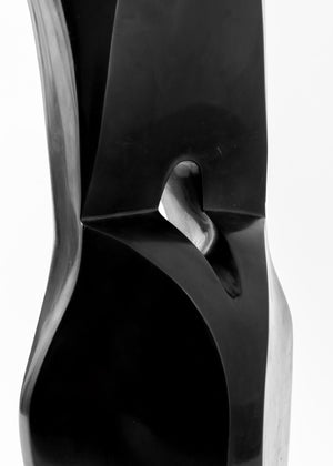 Arthur M. Bernhang "She" Black Marble Sculpture (9647929426227)