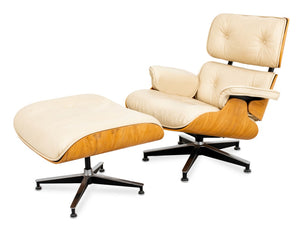 Eames Style Bentwood Lounge Chair and Ottoman (9643311202611)