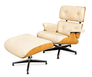 Eames Style Bentwood Lounge Chair and Ottoman (9643311202611)