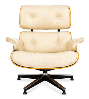 Eames Style Bentwood Lounge Chair and Ottoman (9643311202611)