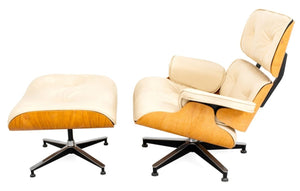 Eames Style Bentwood Lounge Chair and Ottoman (9644236439859)