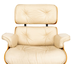 Eames Style Bentwood Lounge Chair and Ottoman (9644236439859)