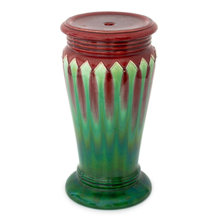 Weller Pottery Polychrome Glazed Jardiniere Stand