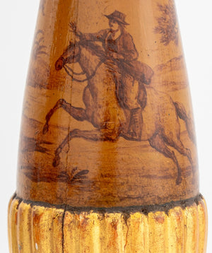 Italian Giltwood Columnar Table Lamp (9771887067443)