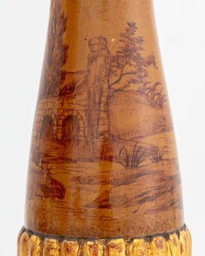 Italian Giltwood Columnar Table Lamp (9771887067443)
