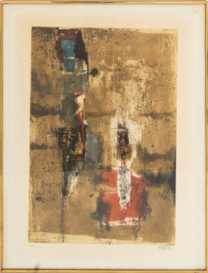 Johnny Friedlaender Abstract Composition Aquatint (9771896275251)