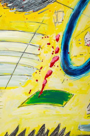 Elfi Schuselka Surrealist Composition Mixed Media (9634307670323)