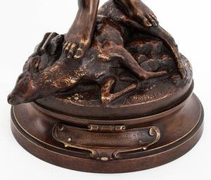Henri Levasseur "Diane Chasseresse" Bronze (9689920340275)