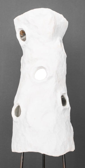 Modernist Sculptural Plaster Floor Lamp (9670114541875)