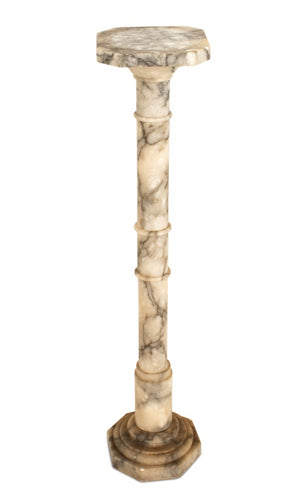 Calacatta Marble Column Pedestal (9577302556979)