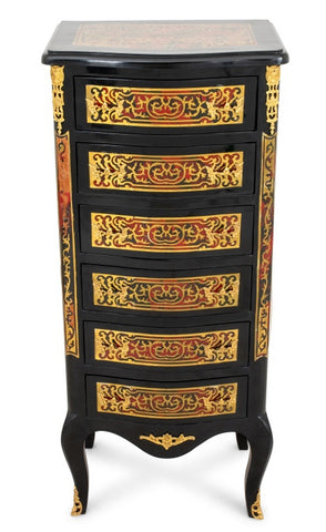 Napoleon III Style Faux Boulle Commode