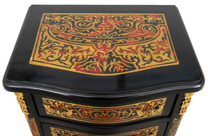 Napoleon III Style Faux Boulle Commode (9654987522355)
