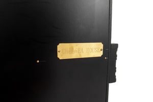 Chelsea House Ebonized Obelisk Bookcase (9615121482035)