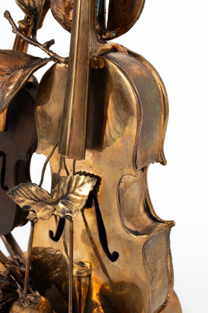 Francois Boucheix Composition Musicale Gilt Bronze (9690163249459)