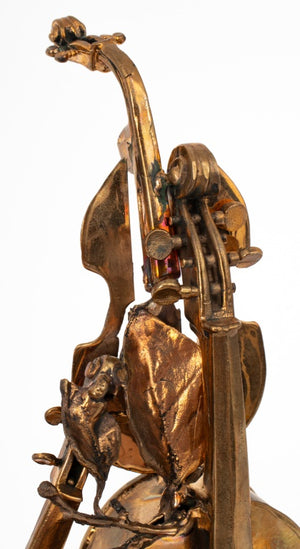 Francois Boucheix Composition Musicale Gilt Bronze (9690163249459)