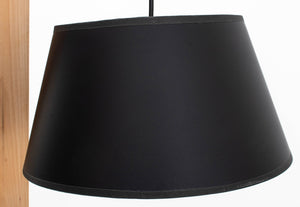 Contemporary Cherrywood and Slate Table Lamp (9612414812467)