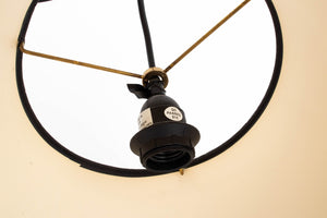 Contemporary Cherrywood and Slate Table Lamp (9612414812467)